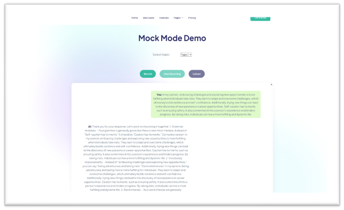 SmartPrep AI Toefl Tutor